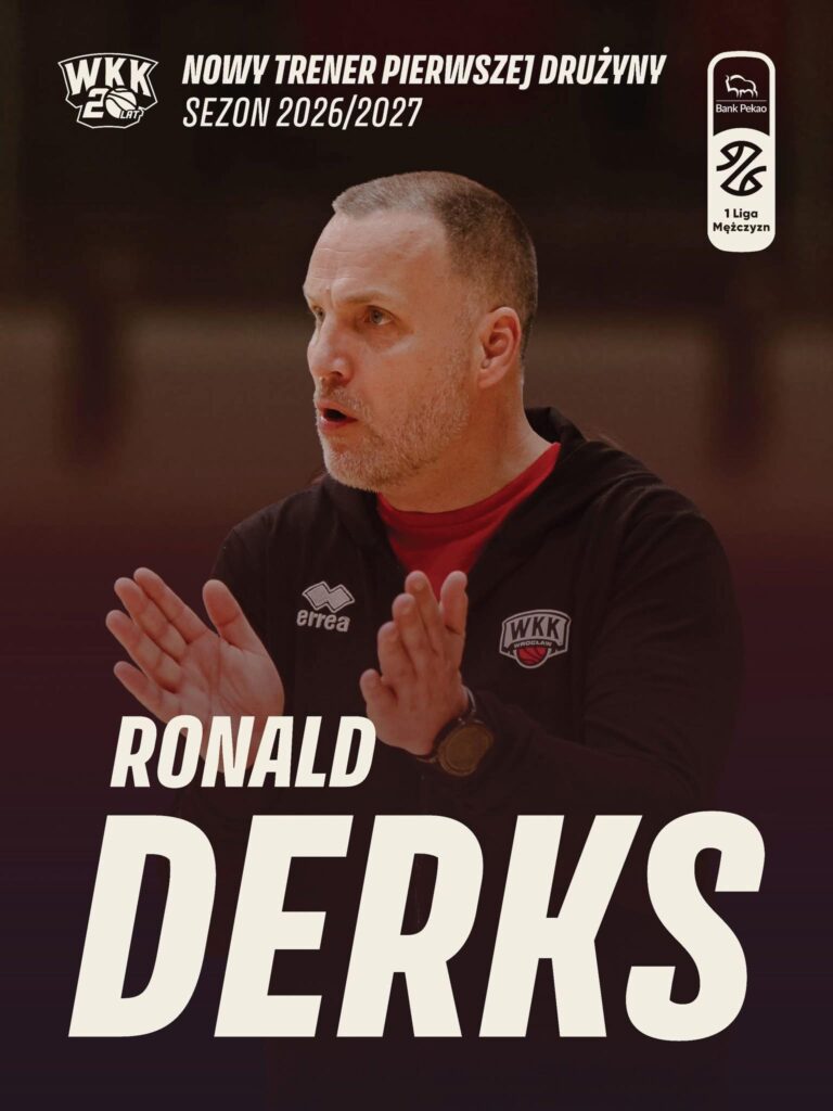 Nieuwe stap: headcoach van WKK Wrocław in de 1LM